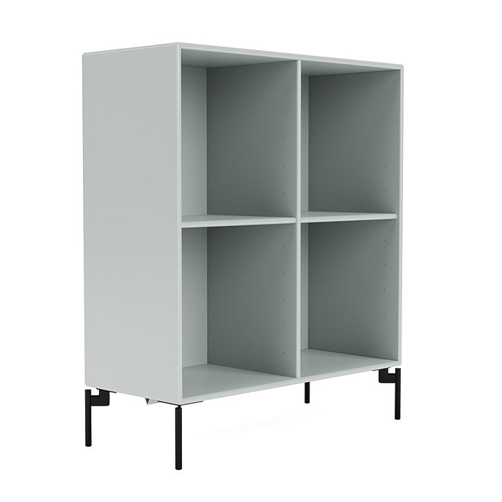 Montana Show Bookcase With Legs, Oyster/Black