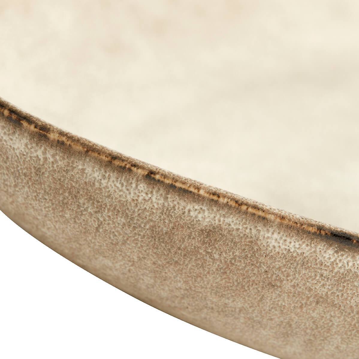Muubs Mame Servierplatte Oval Auster, 43cm