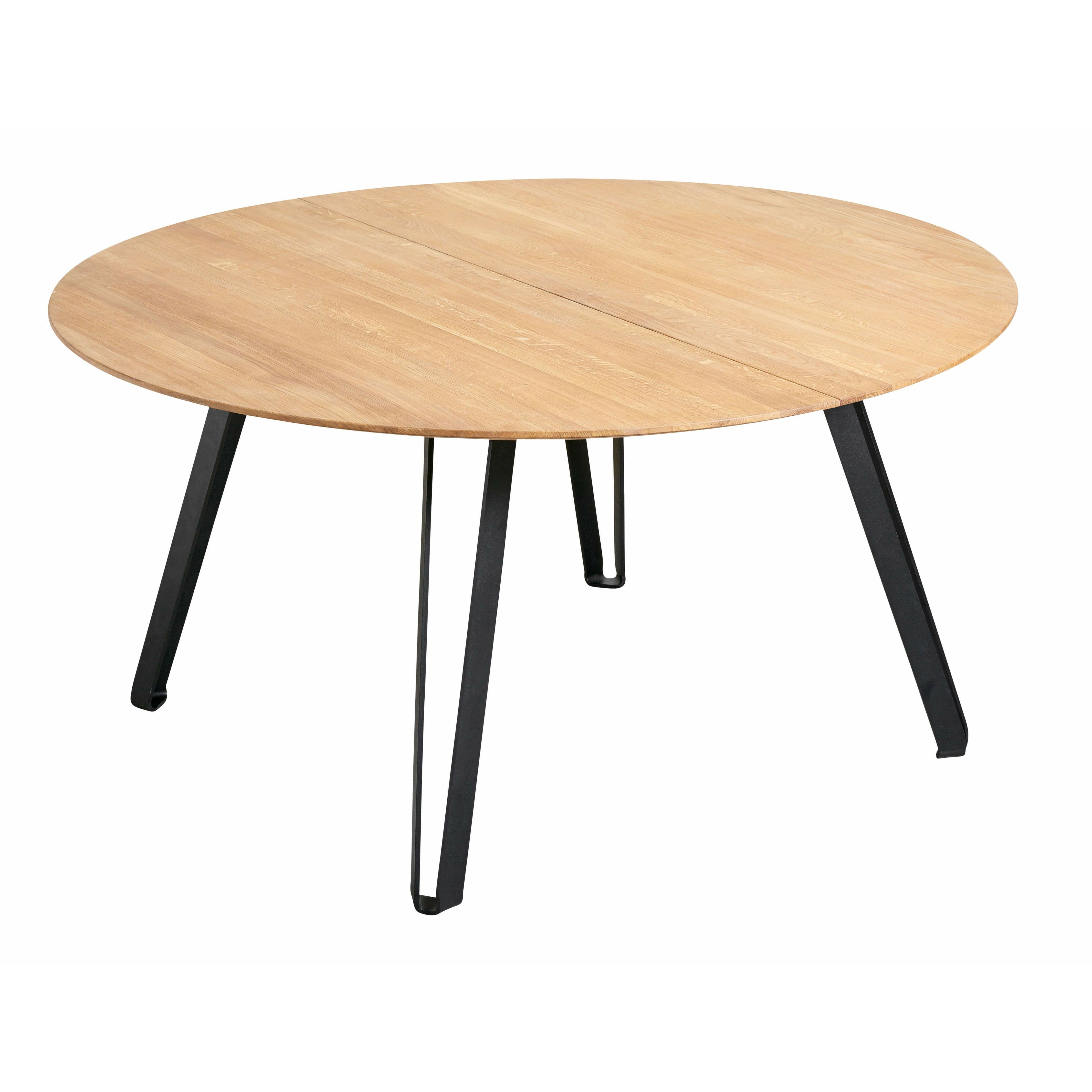 Muubs太空餐桌圆形橡木，150厘米