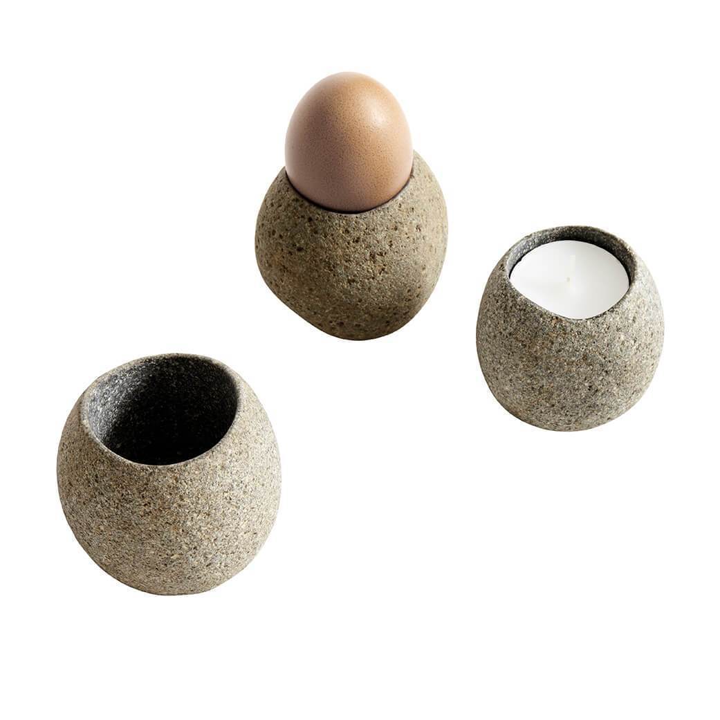 Muubs Valley Egg Cup Riverstone, 7 cm