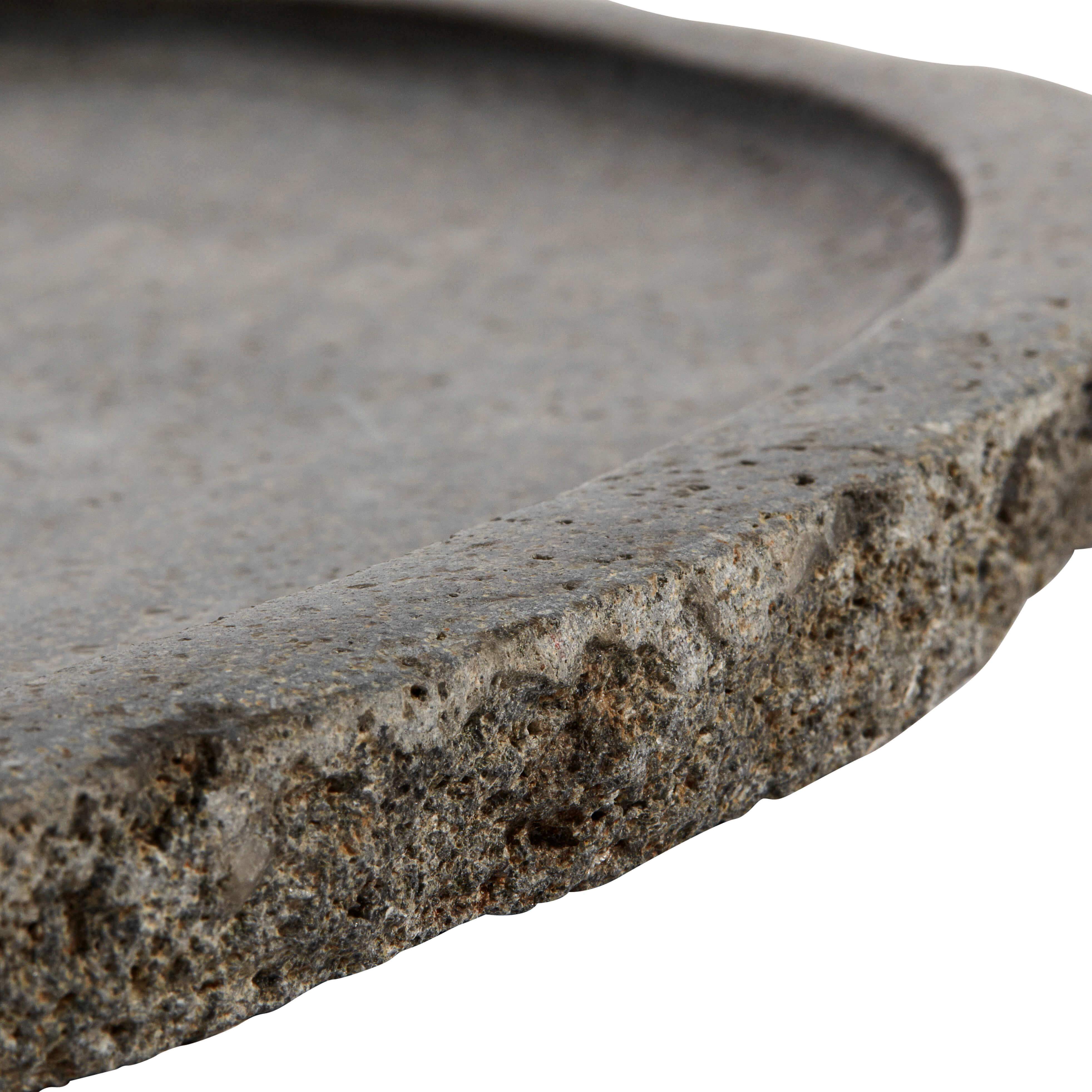 MUUBS Valley Servering Plate Riverstone, 40 cm