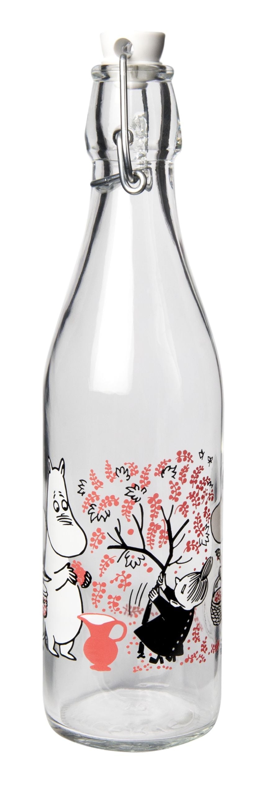 Muurla Moomin Glass Bottle, Berries