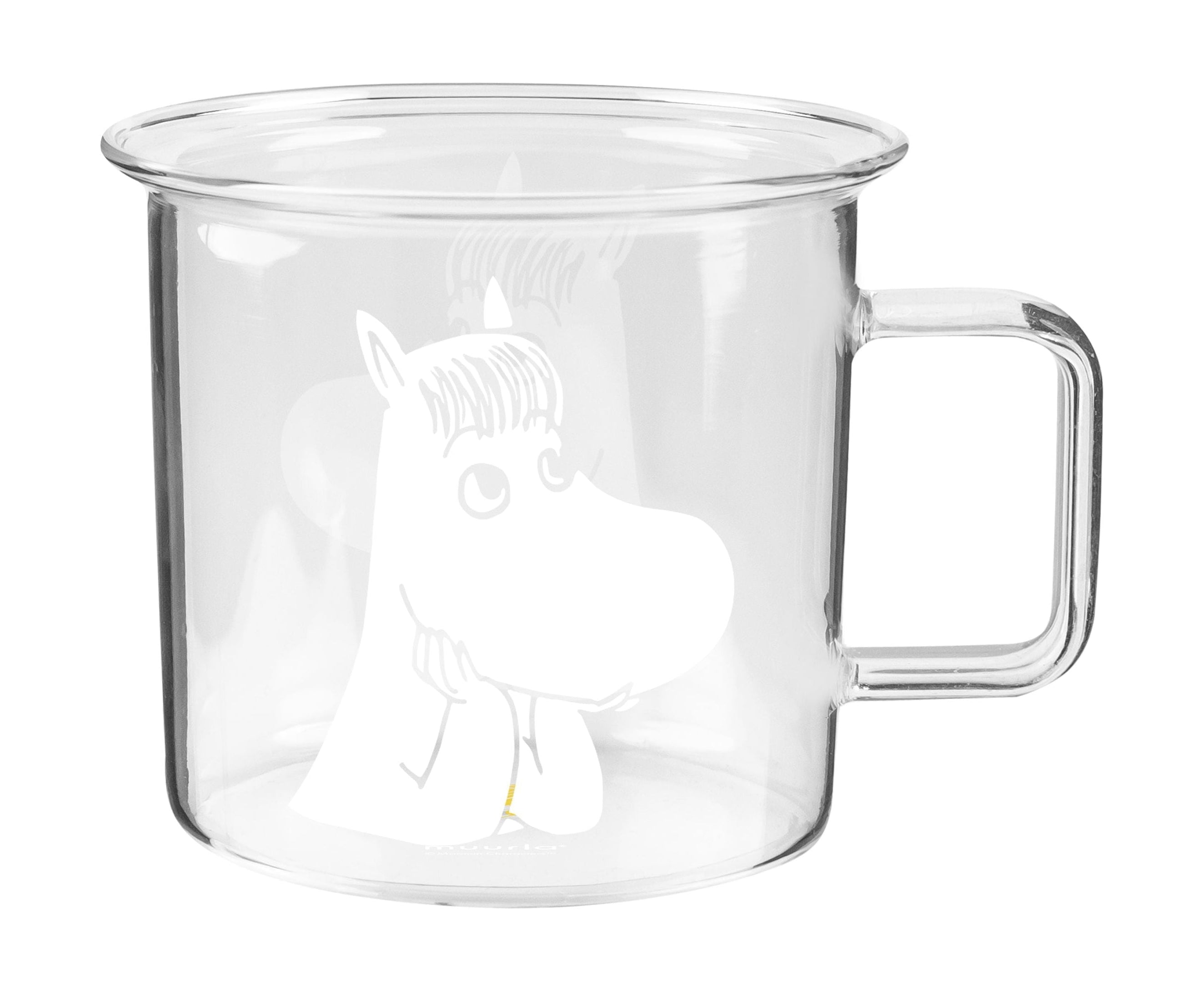 Muurla Moomin Glass Becher 3,5 DL, Schnorkmaiden