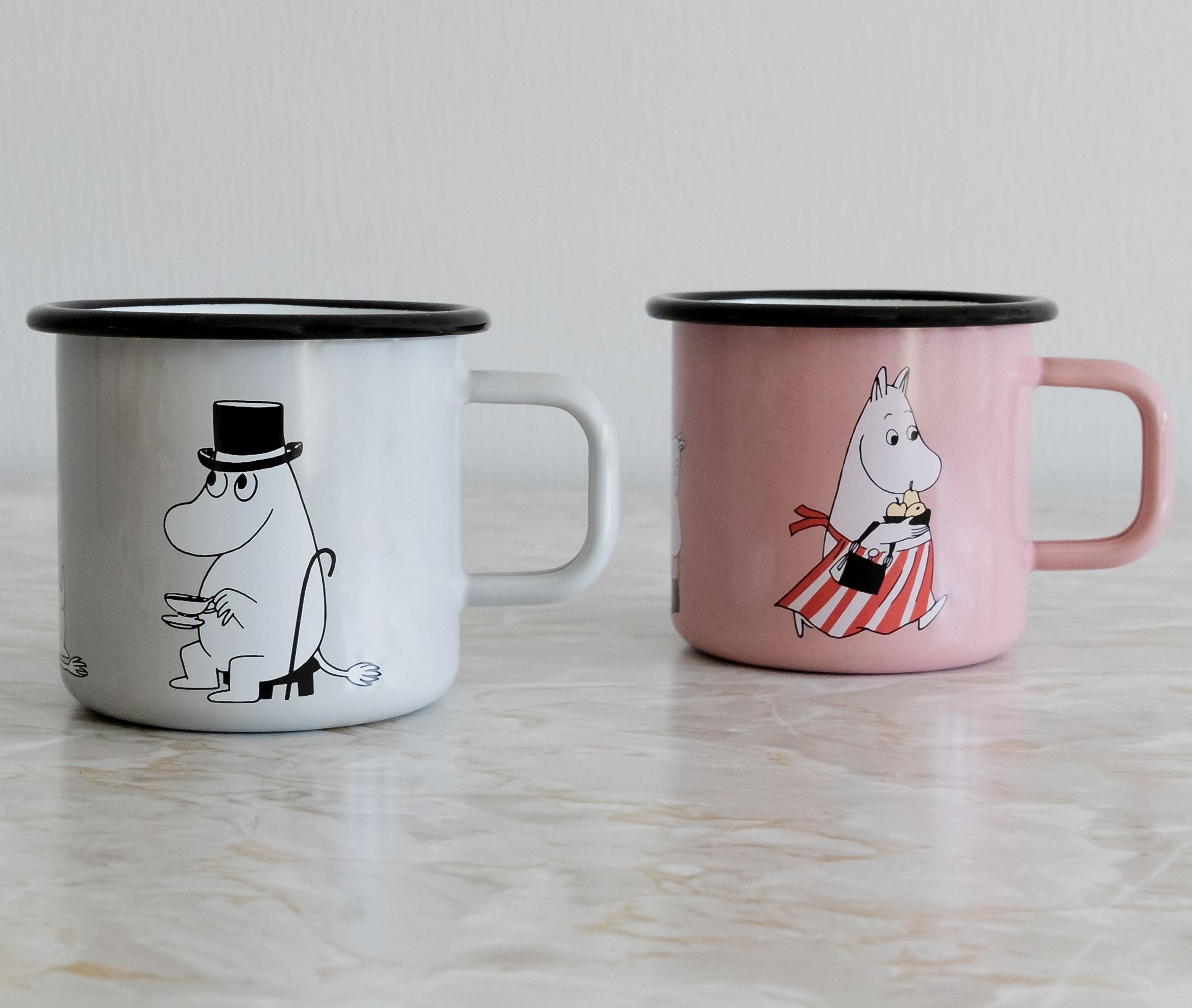 Muurla Moomin Retro搪瓷杯，Moominpappa
