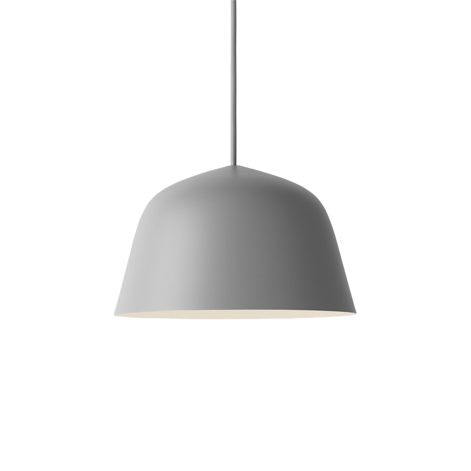 Muuto Lampe à pendentif dans le cadre Ø 25 cm, gris
