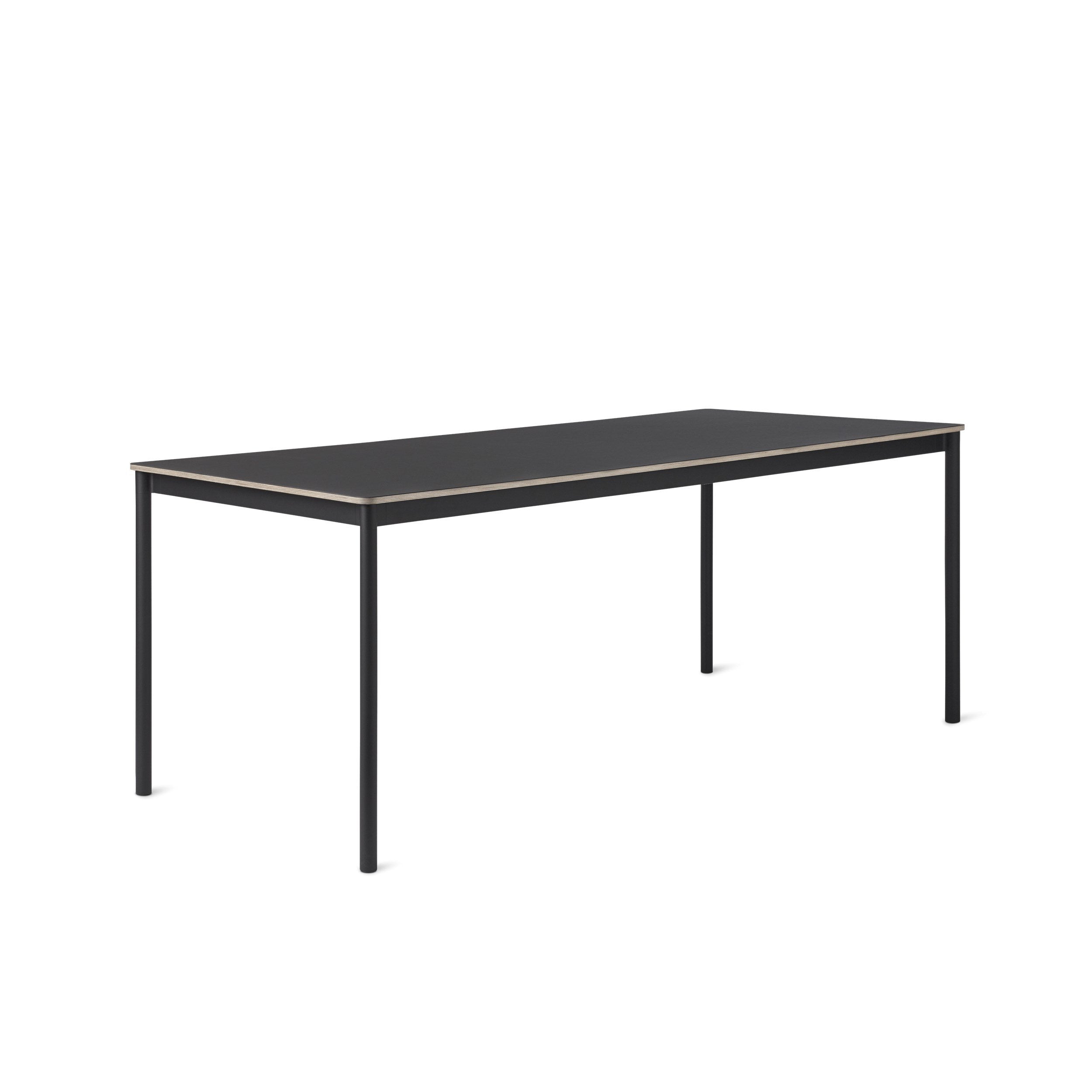 Muuto基桌140 x80厘米，黑色
