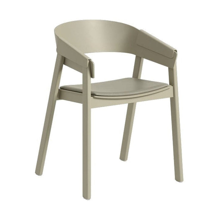Muuto Bedek fauteuil, steen/donker beige