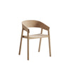 Muuto盖椅橡木木制座椅，橡木