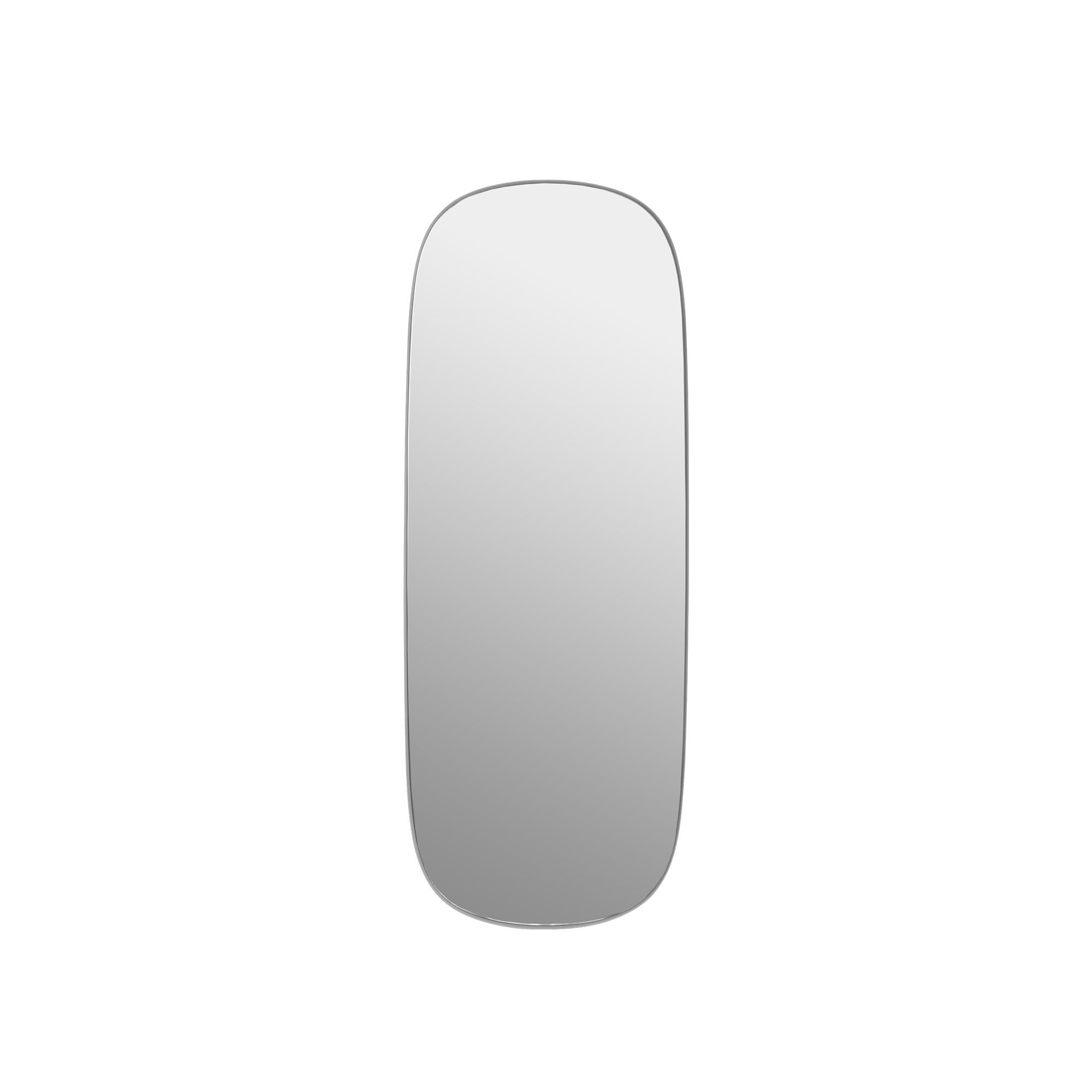 Muuto enmarcado espejo grande, gris (claro)