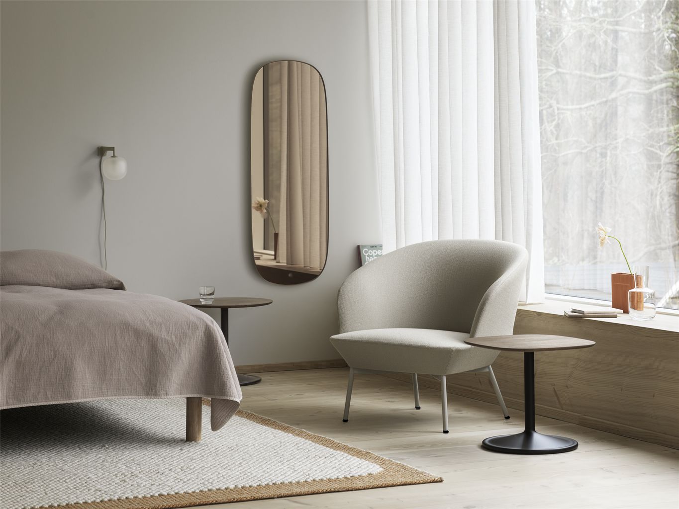 Muuto Oslo Lounge Chair, Vidar146/Gray
