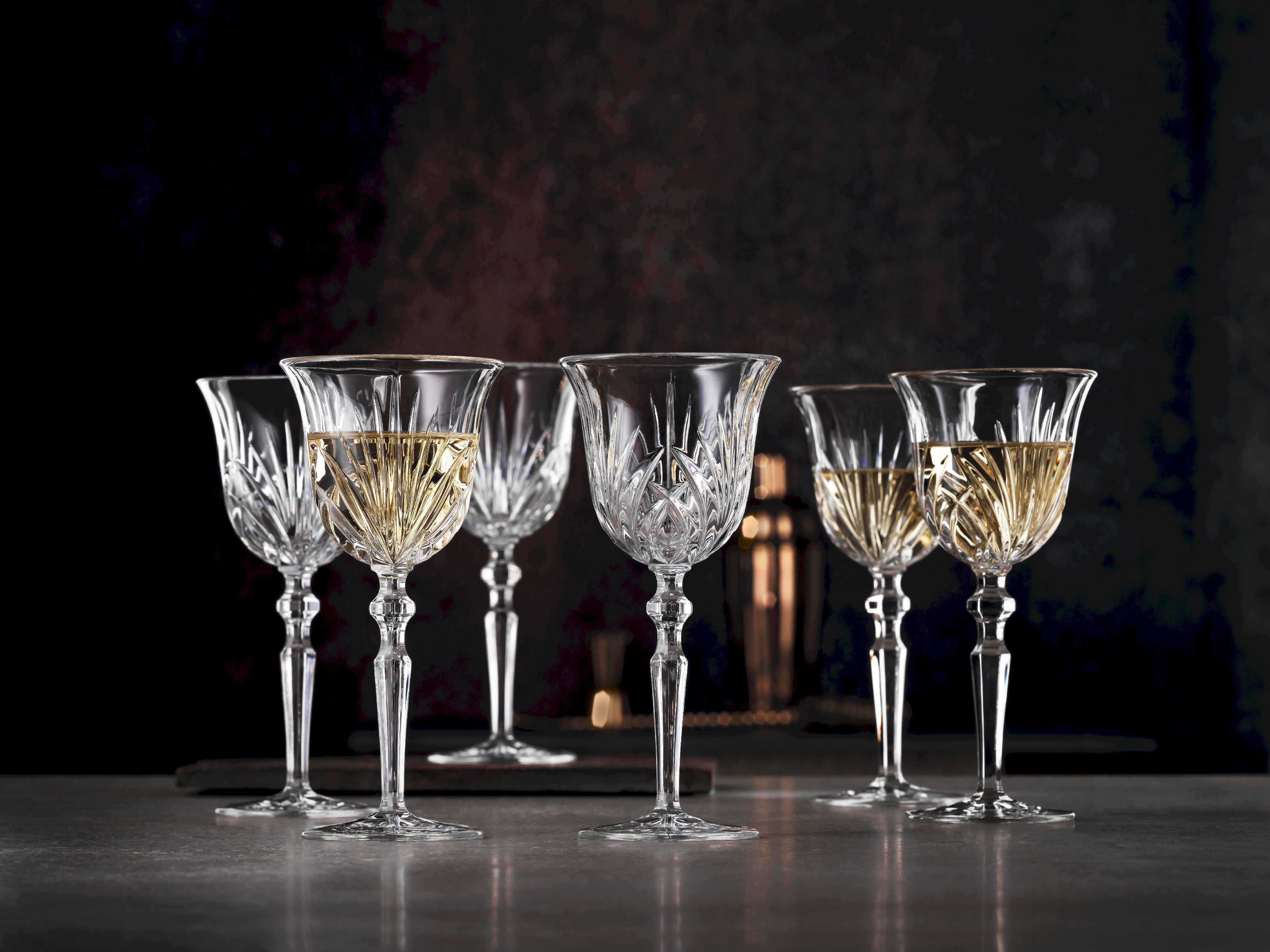 Nachtmann Palais White Wine Goblet 180 Ml, 6 Pieces