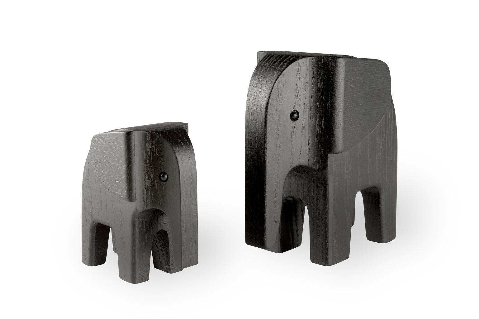 Novoform Design Baby Elephant Decoratieve figuur, Ash Black