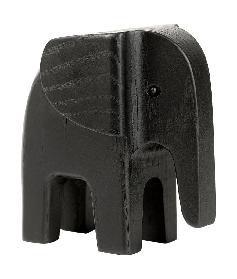 Novoform Design Baby elefant dekorativ figur, ask svart