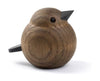 Novoform Design Baby Sparrow Decorative Figure, Dark Stained Oak