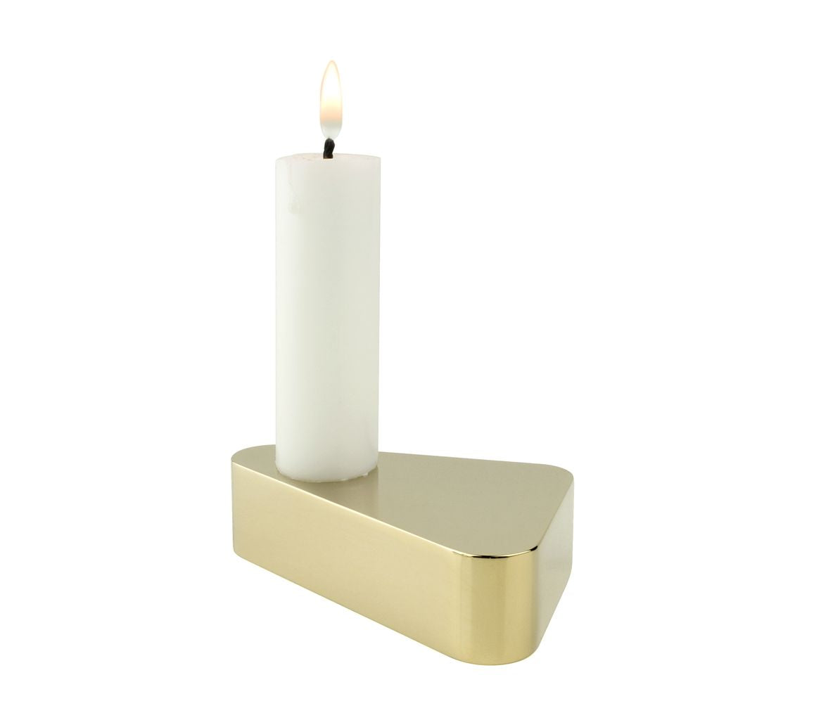 Design novoform Flip Candlestick, oro luccicante