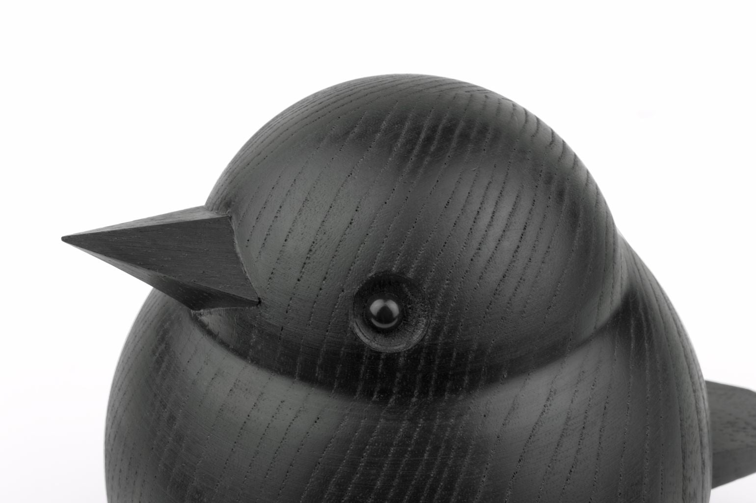 Novoform Design Mama Sparrow dekorativ figur, sort farvet eg