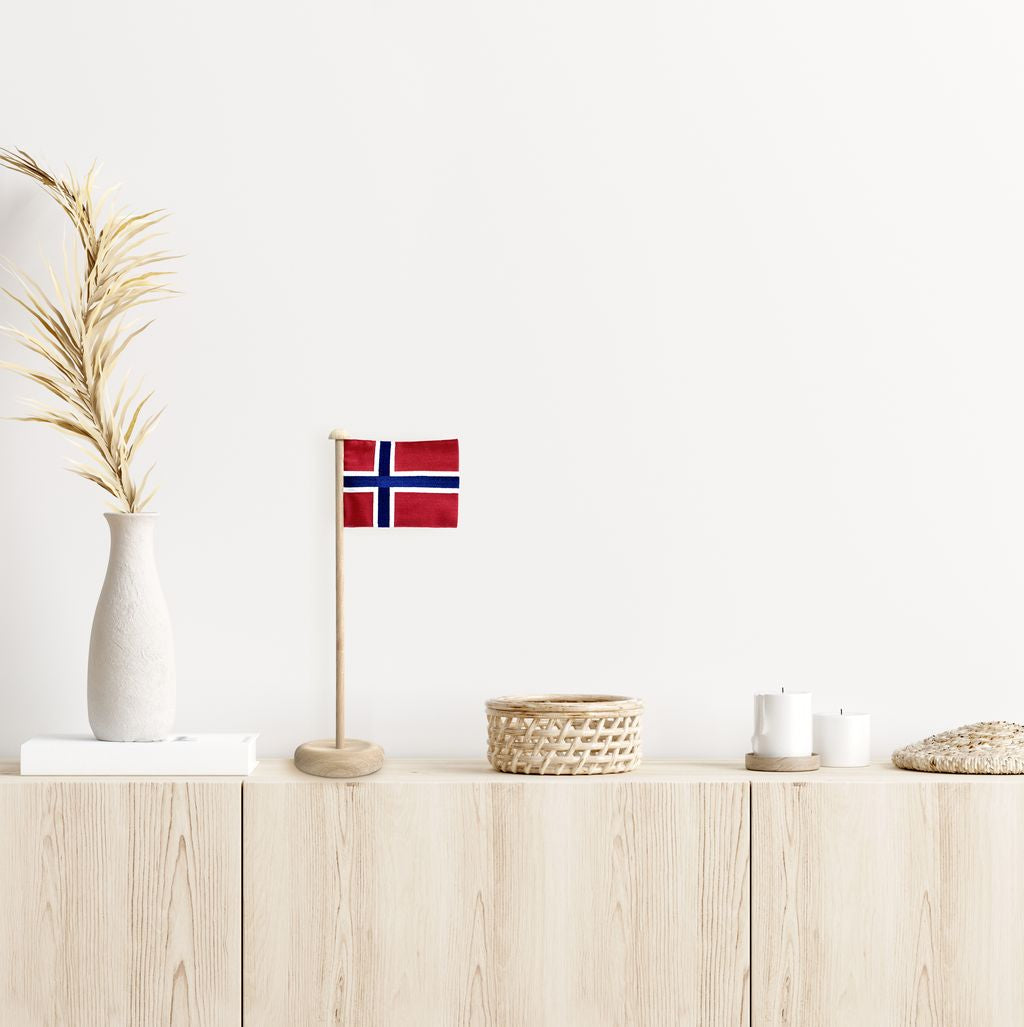 Bandiera del tavolo di design Novoform, Norvegia