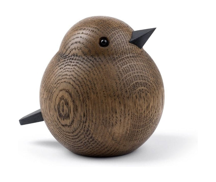 Novoform Design Papa Sparrow dekorativ figur, mørk farvet eg