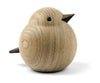 Novoform Design Papa Sparrow dekorativ figur, naturlig eg