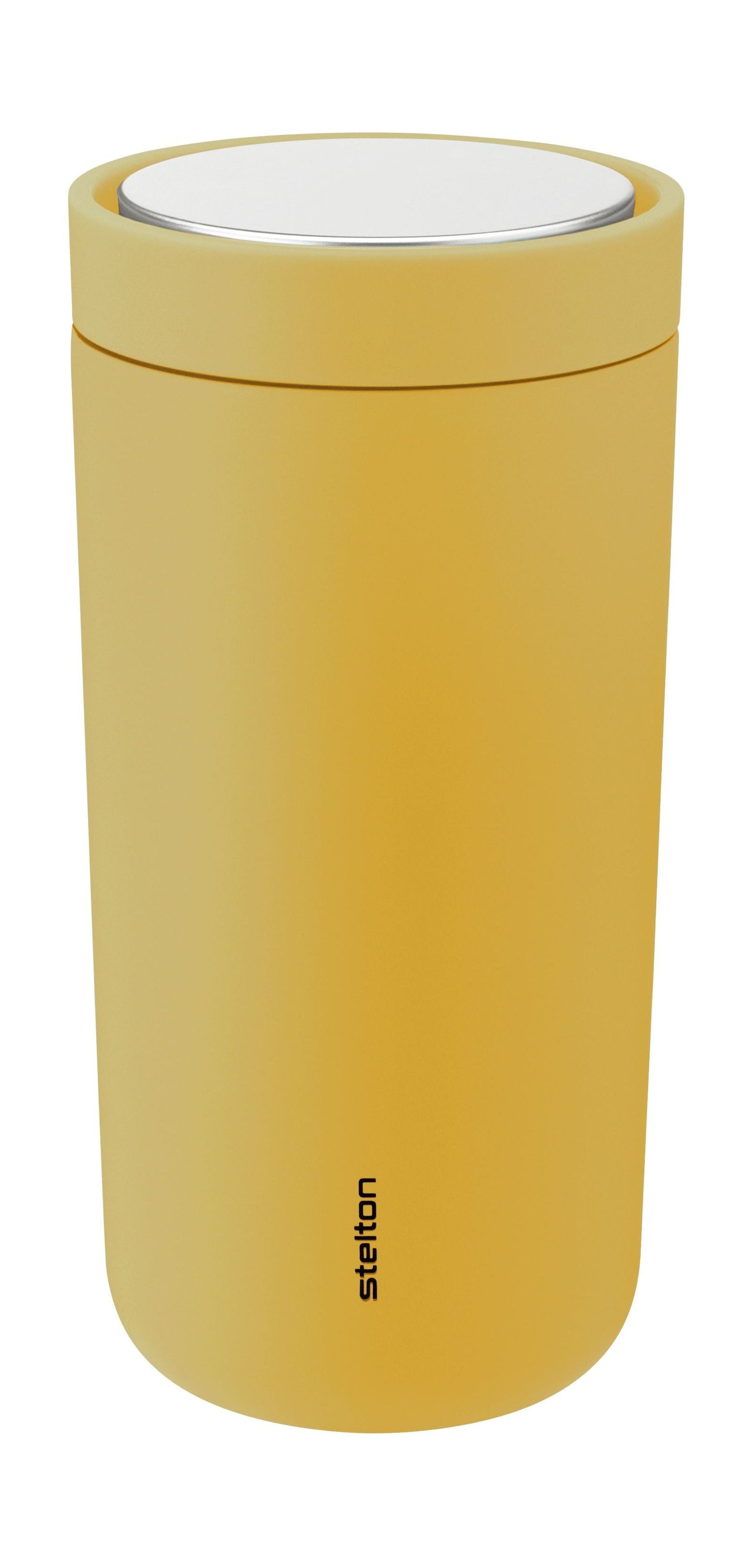 Stelton Klik op Vacuüm geïsoleerde beker 0,4 L, zacht Poppy geel
