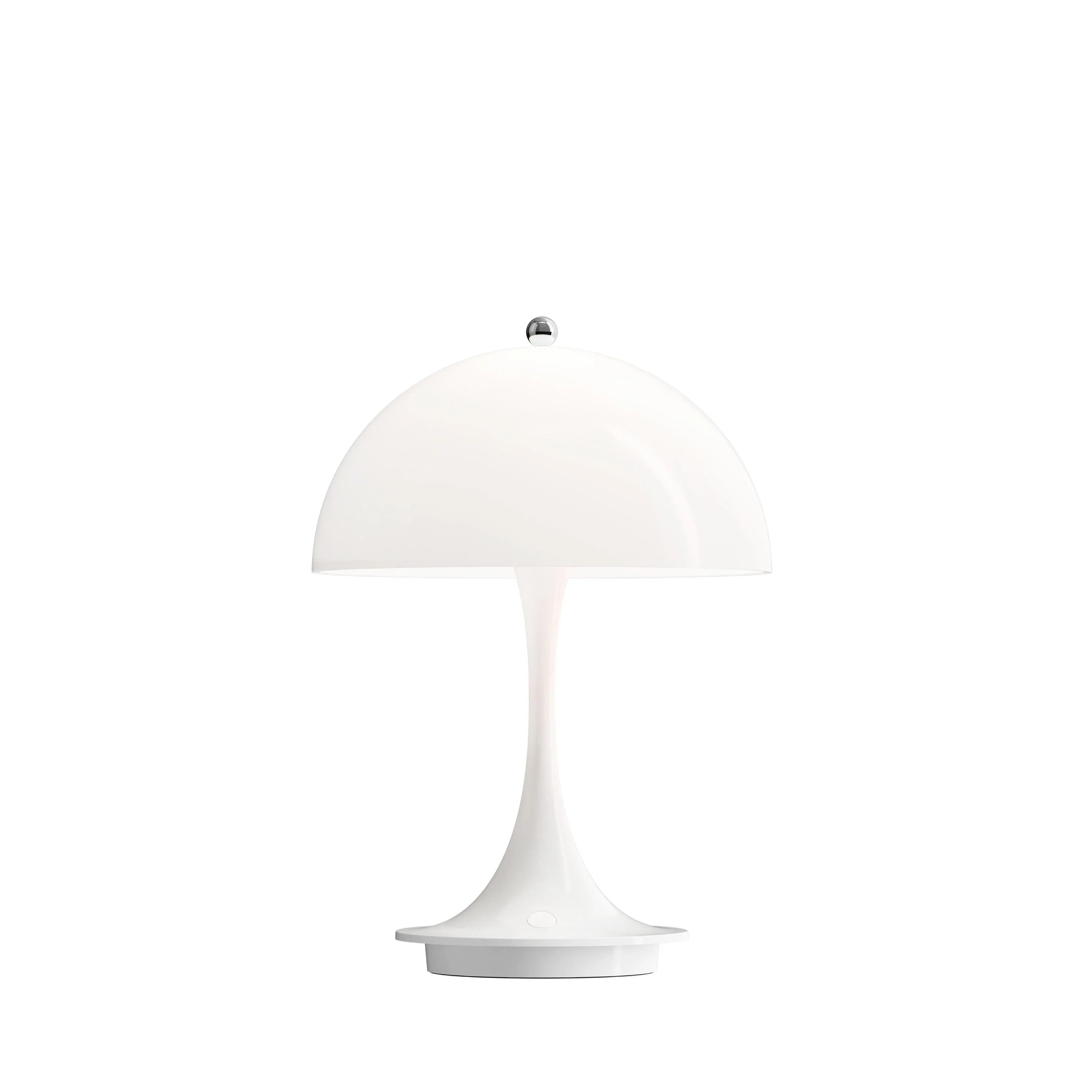 Louis Poulsen Panthella 160 Portable Table Lamp V2 LED 27 K, Akryl Opal White