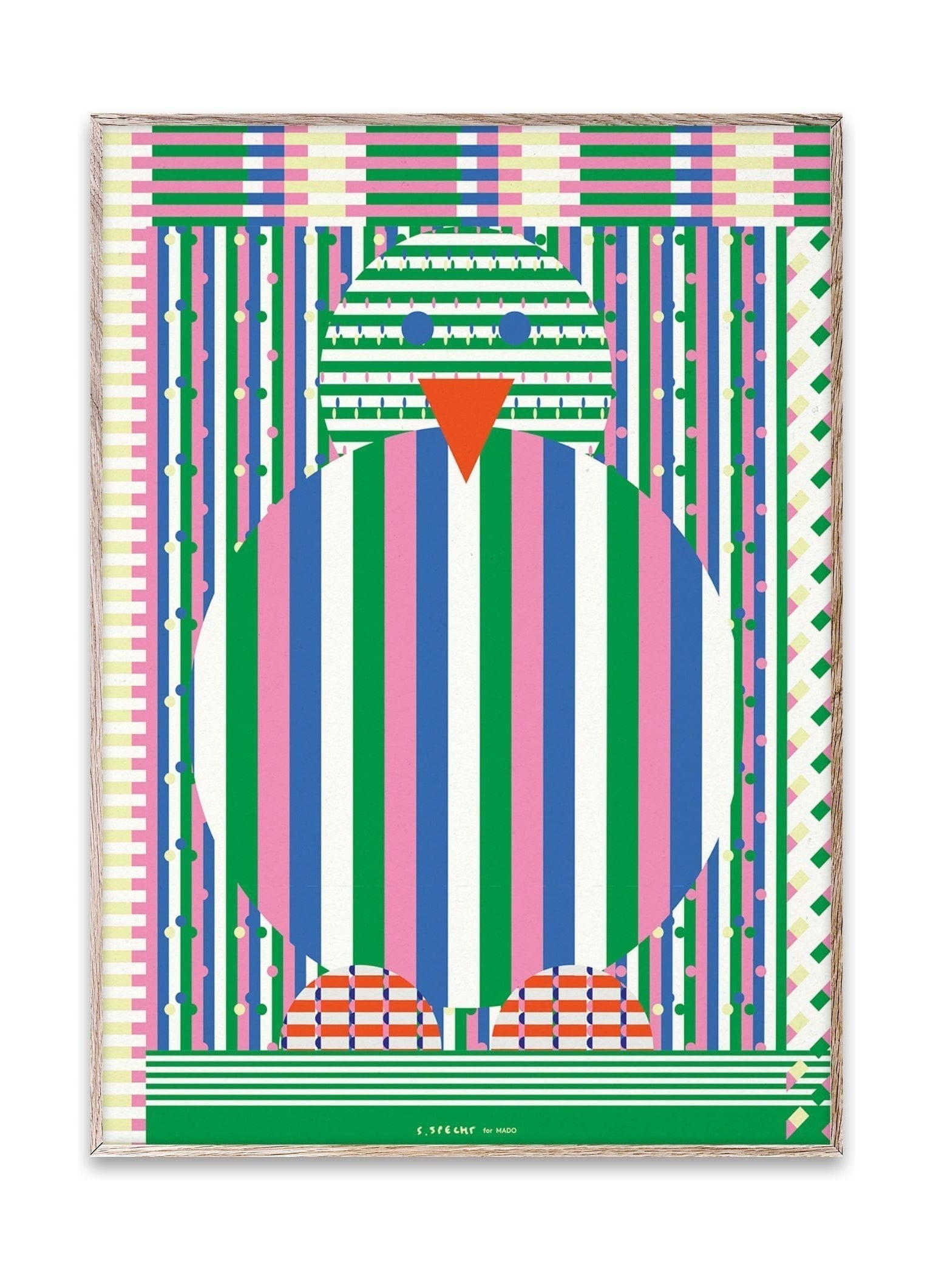 Paper Collective Kyllingeplakat, 30 x40 cm
