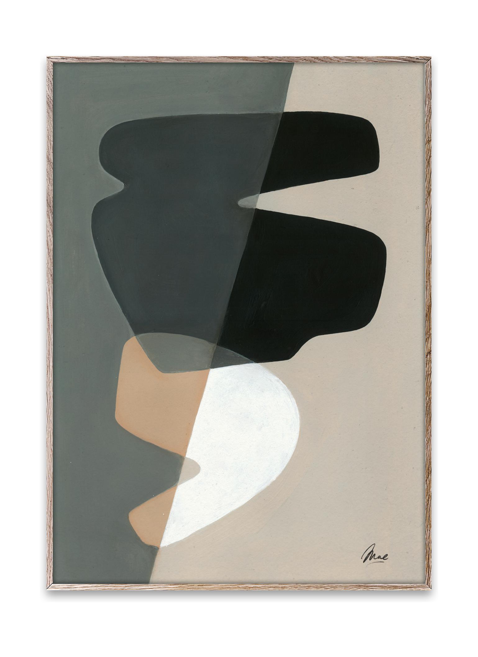 Papir Collective Composition 02 Plakat, 70x100 cm