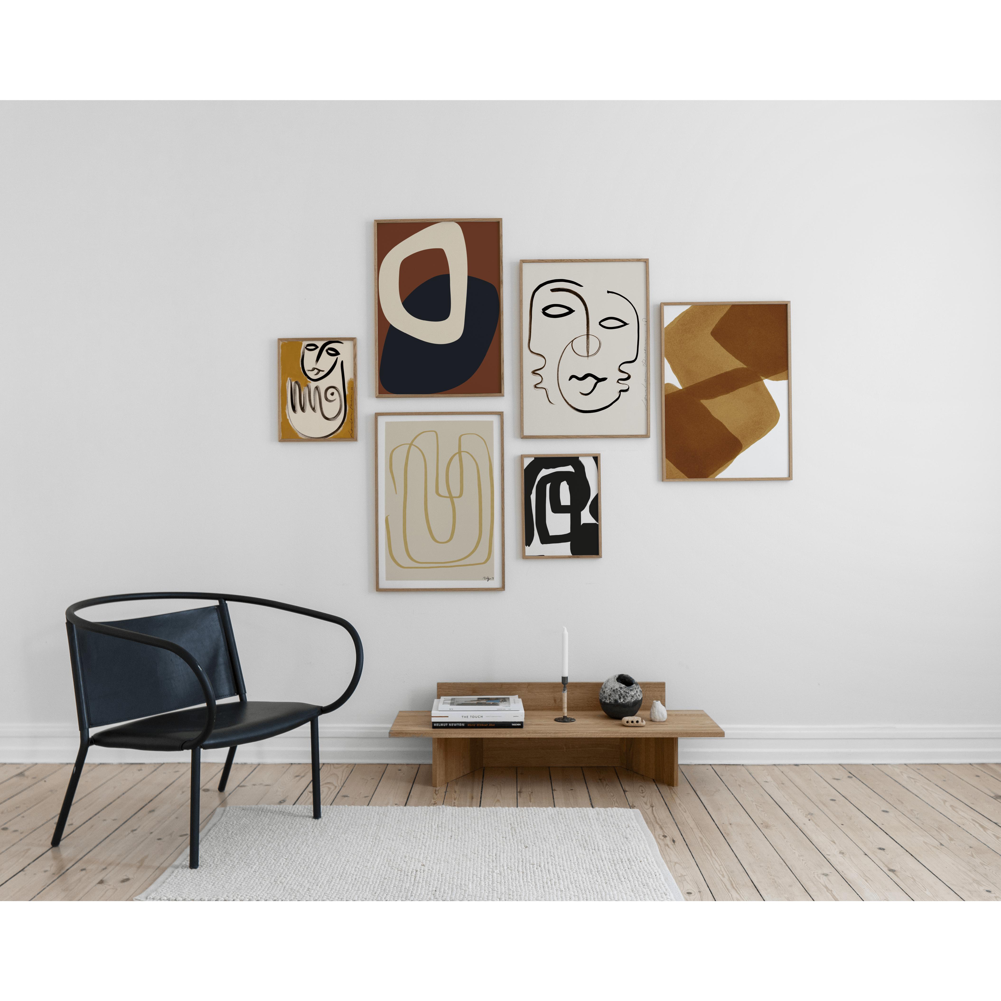 Paper Collective ENSO -poster 50x70 cm, verbrand i