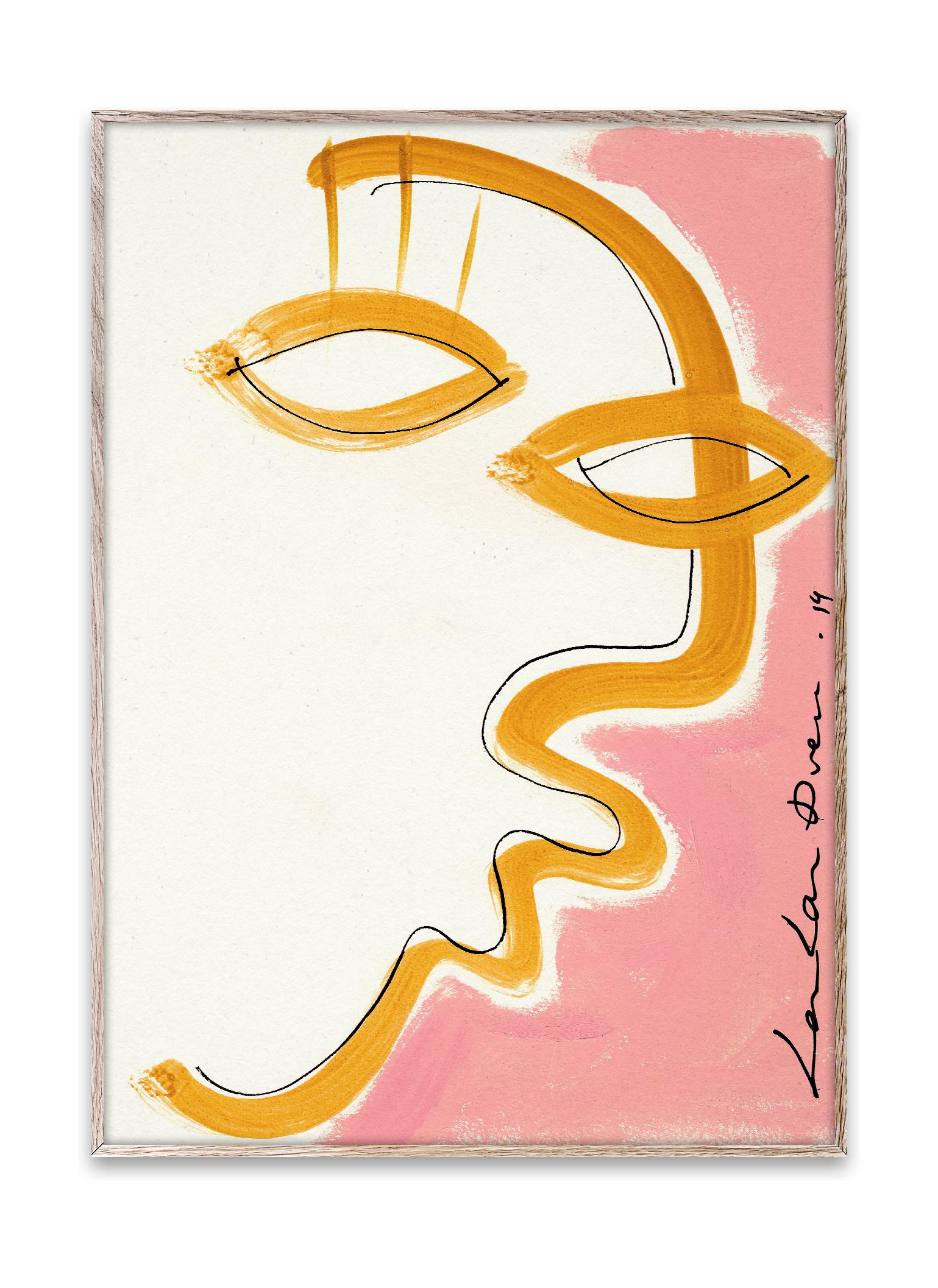 Papir Collective Gentile Plakat, 50x70 cm