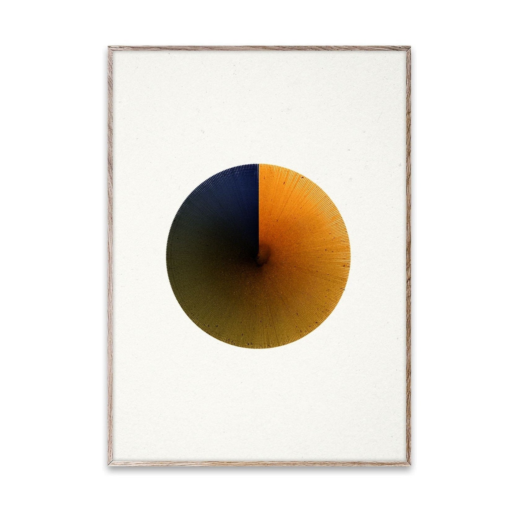 Paper Collective Perfekt cirkelaffisch, 30x40 cm