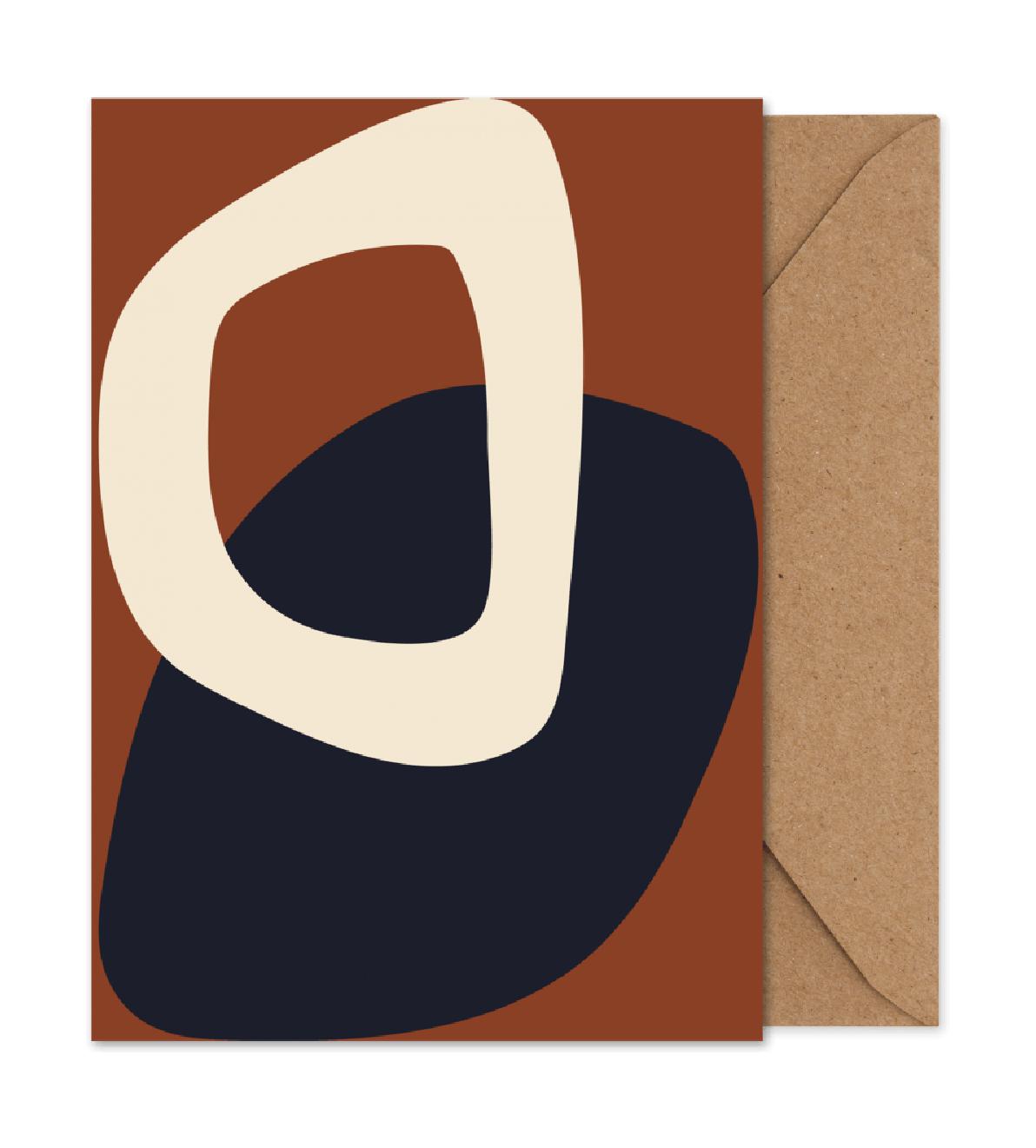 Paper Collective Solide Formen 02 Kunstkarte