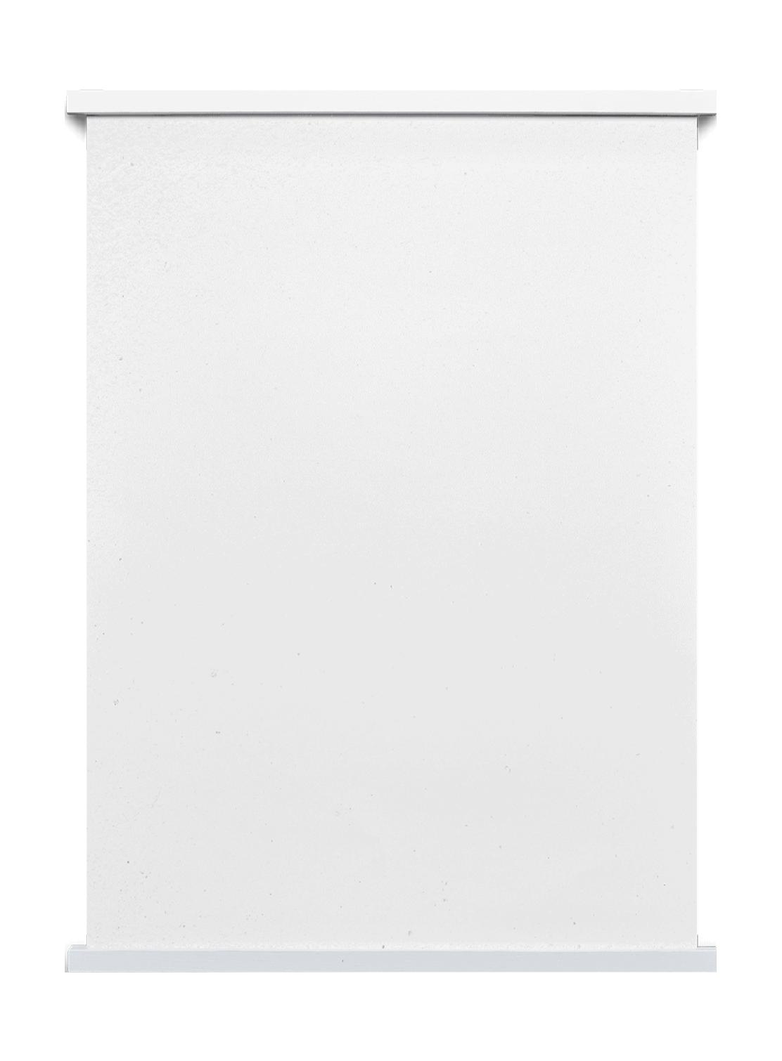 纸集CKS 33磁性海报栏，白色