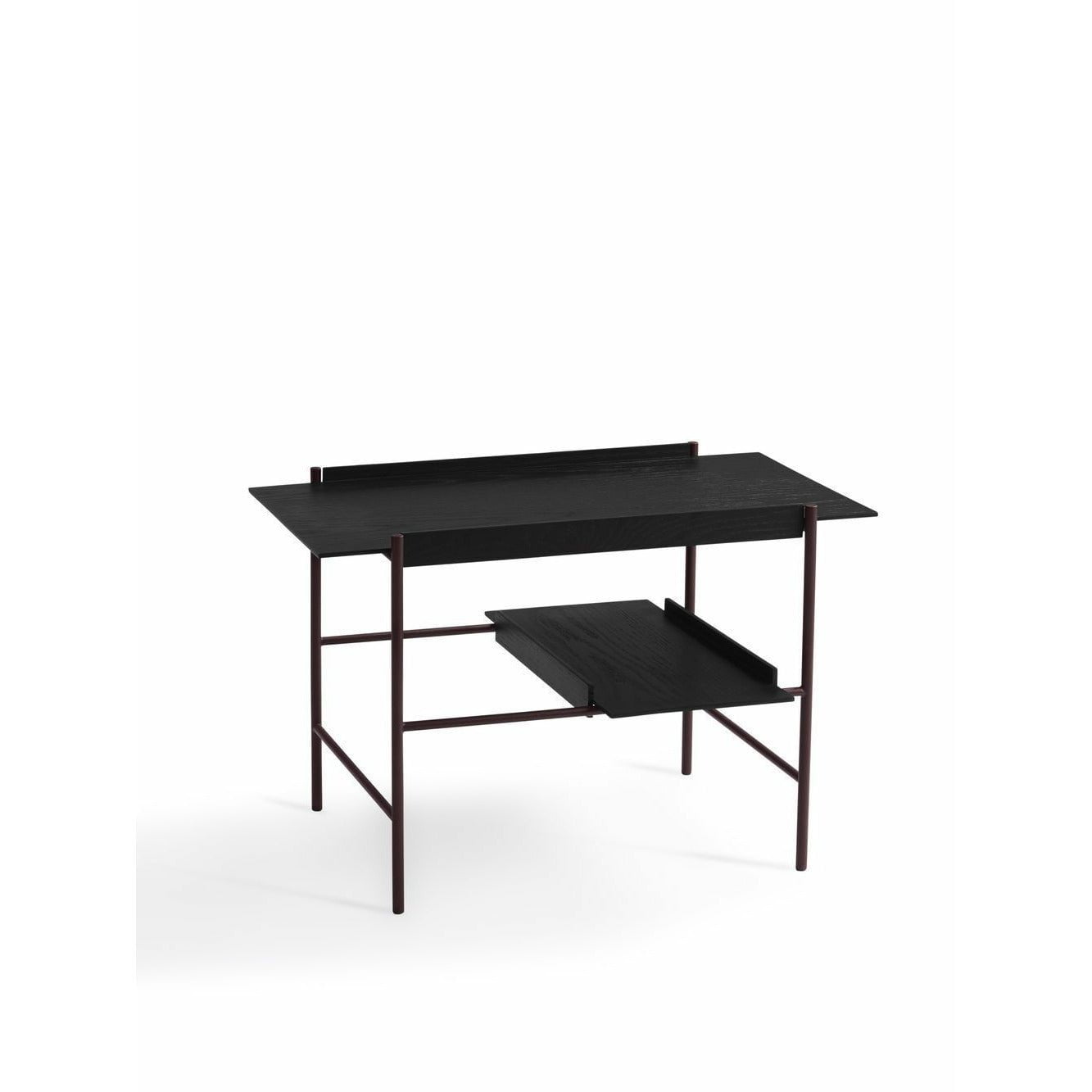 Please Wait To Be Seated Kanso Serving Table, Black/Purple