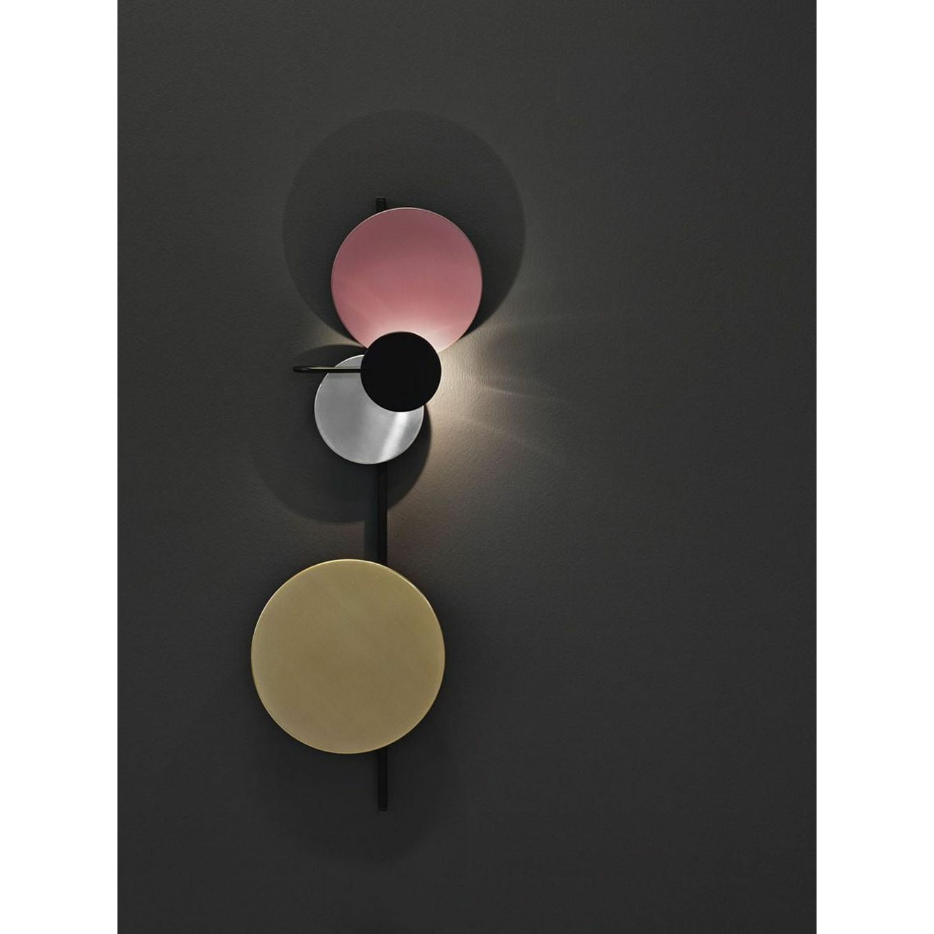 Please Wait To Be Seated Planet Wall Lamp Eu, Red