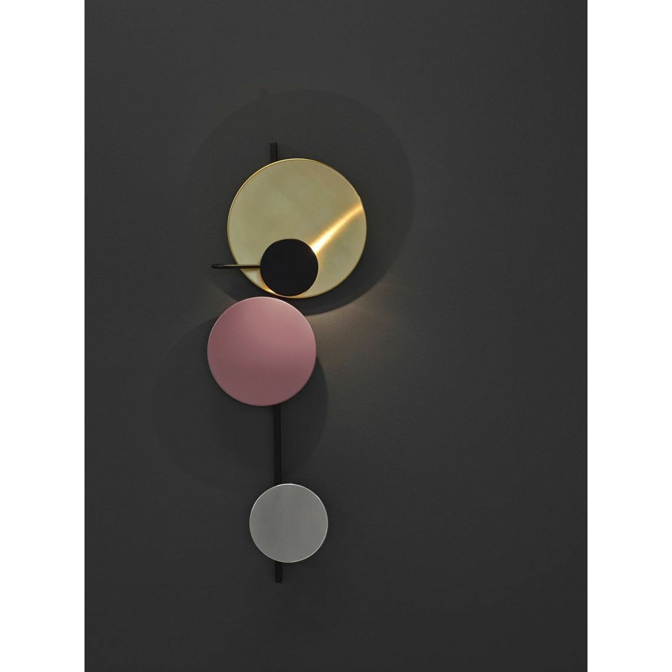 Please Wait To Be Seated Planet Wall Lamp Eu, röd
