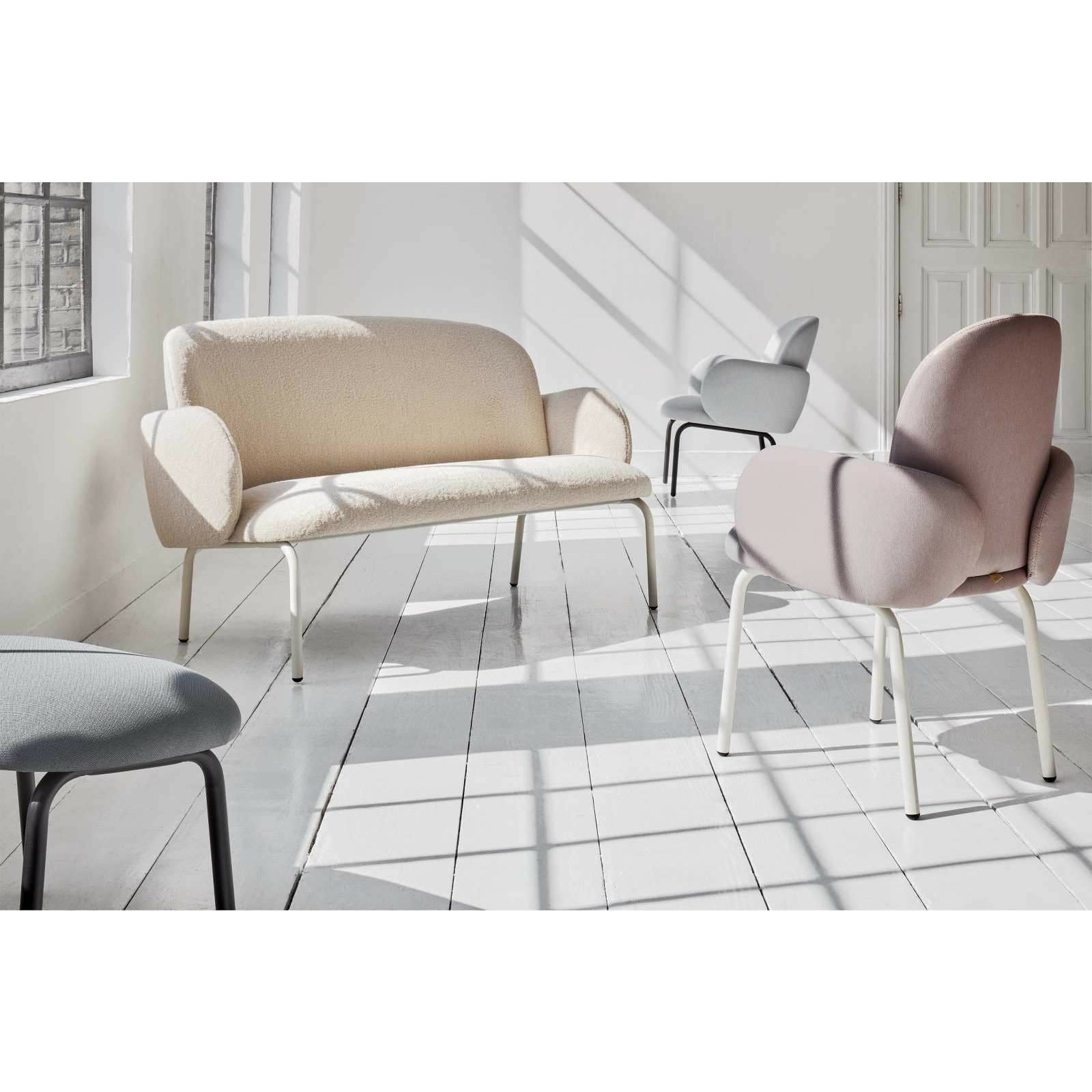 Puik Dost Dost Chair Steel, gris clair