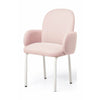 puik dost餐椅钢，粉红色