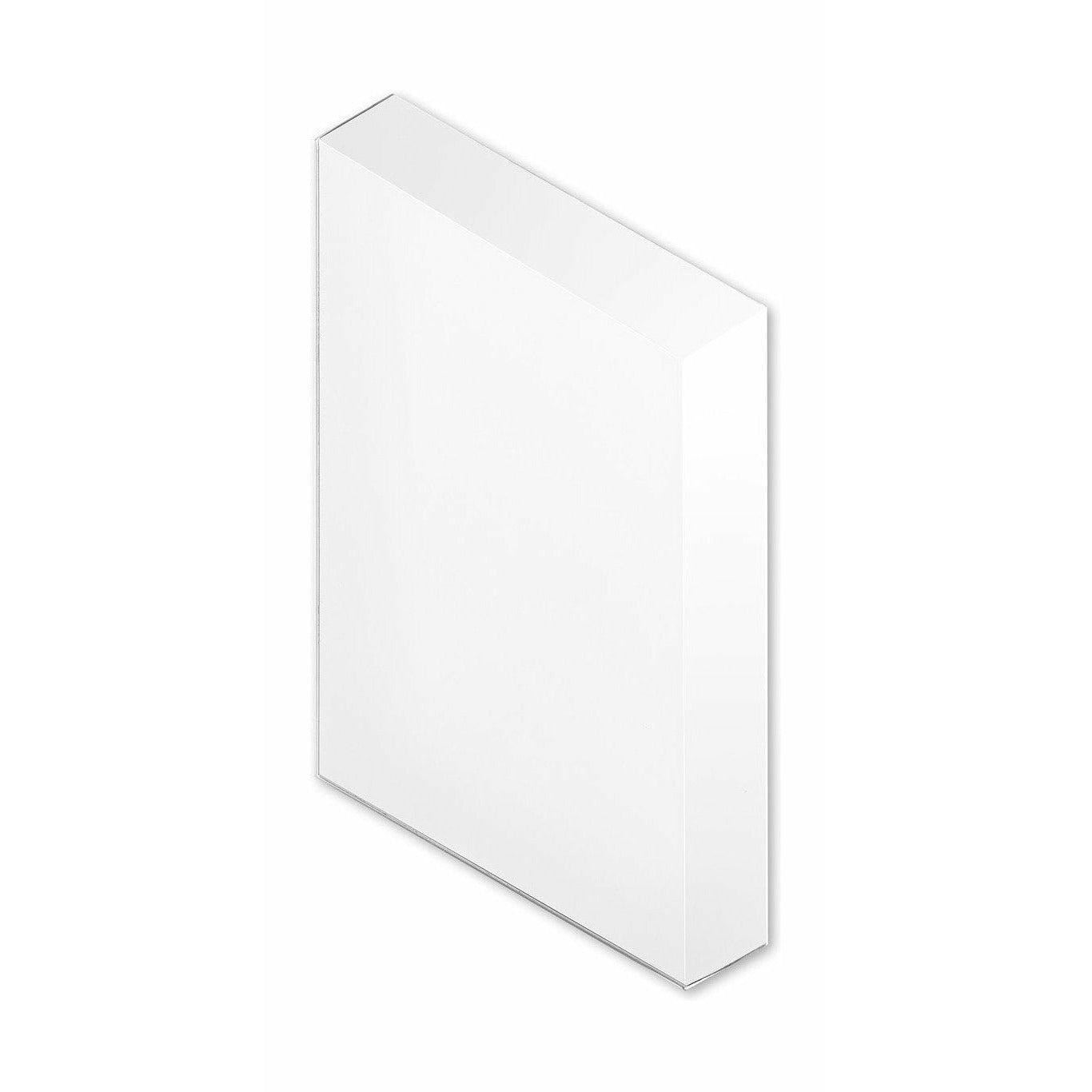 Espejo de vidrio faceta de Puik 40x20 cm, plata
