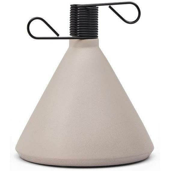 Puik Candle Holder Conic, gris