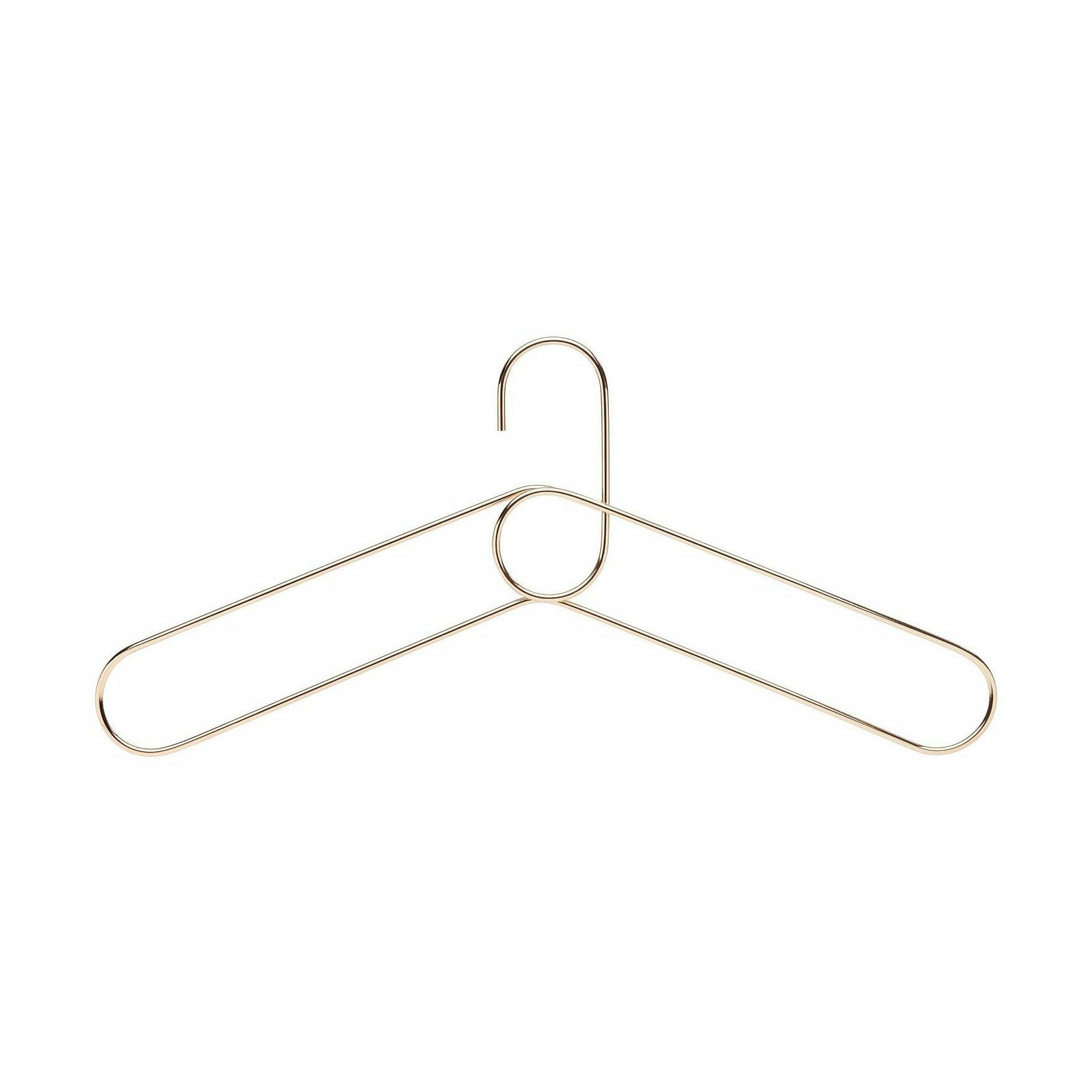 Puik Loop Coat Hanger Set Of 3, Gold
