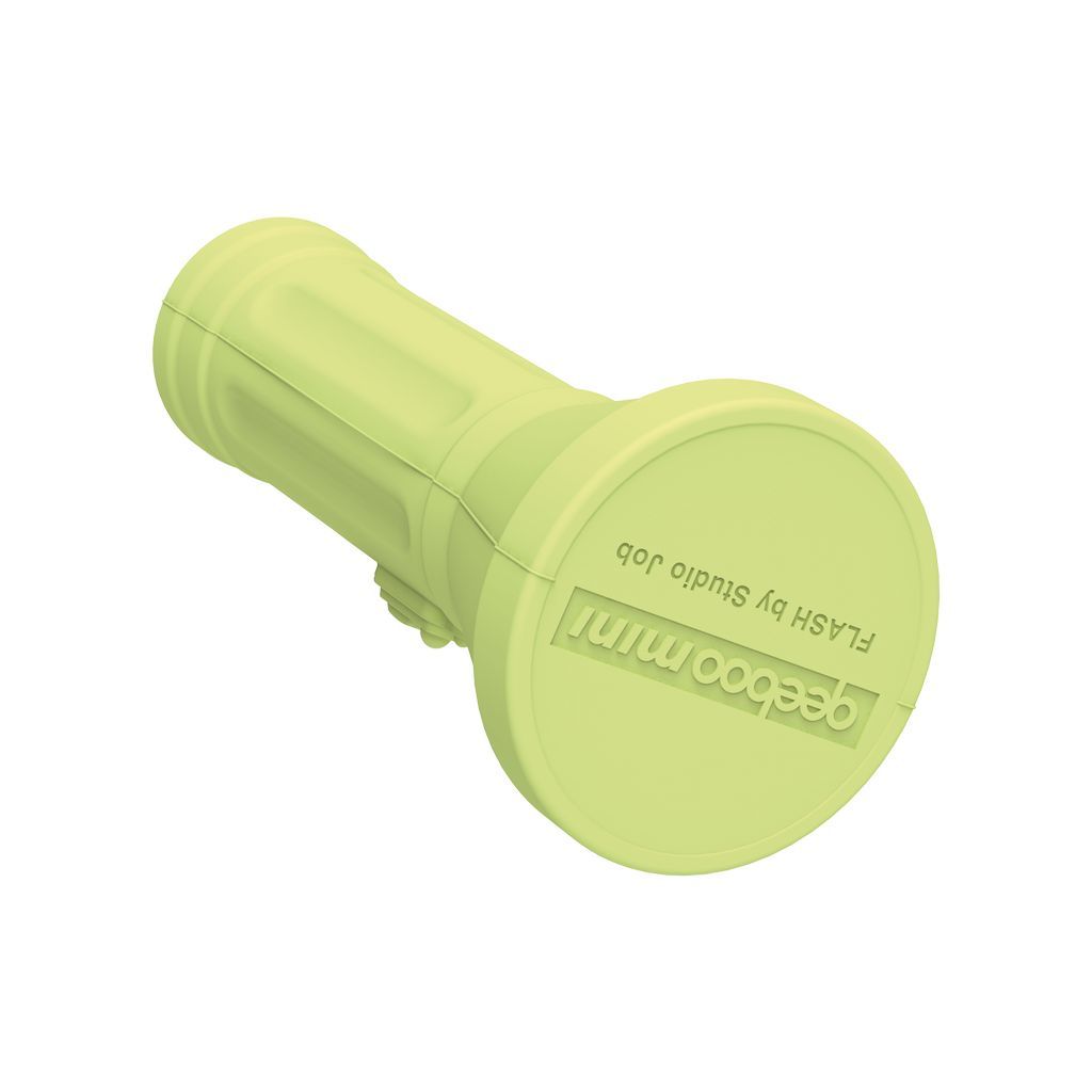 Qeeboo Flash Mini Tragbares Ladegerät, grün