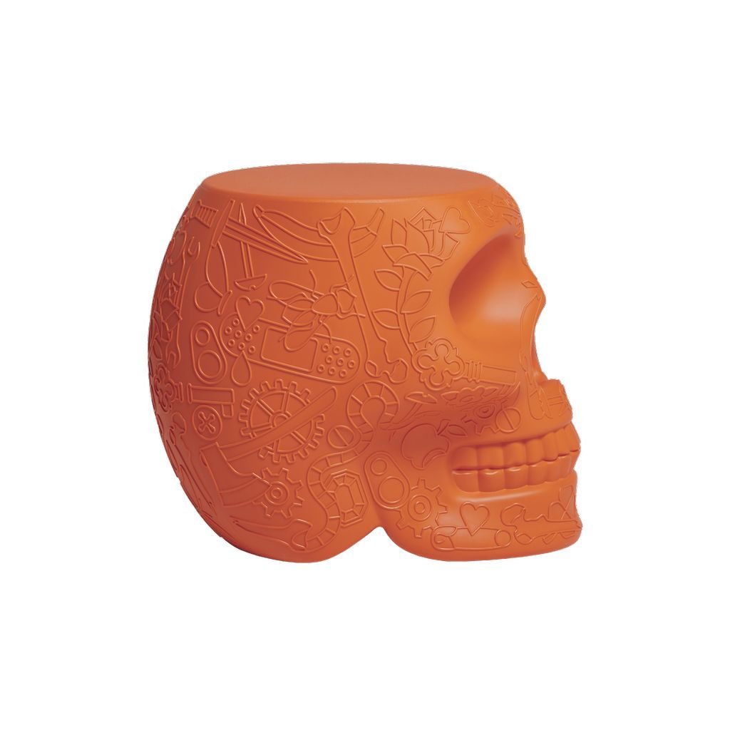 Qeeboo Mexico stoel/bijzettafeltje, terracotta
