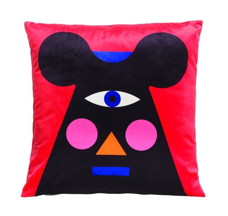 QEOBOO Oggian Cushion 45x45 cm, Mr. Mouse