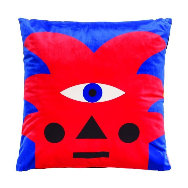 QEOBOO Oggian Cushion 45x45 cm, rød håndflate
