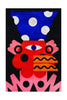 Qeeboo Oggiaans tapijt, monster 004 rechthoekig