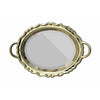 Qeeboo高原Miroir Mirror金属饰面110x76,5厘米，金色