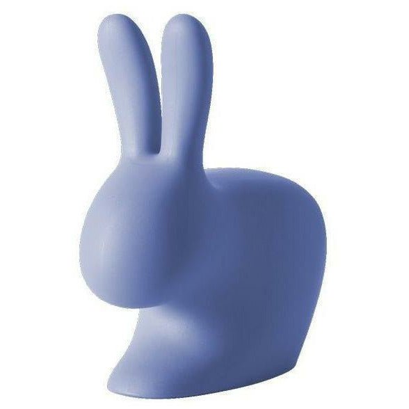 Qeeboo Rabbit Silla de bebé, azul claro
