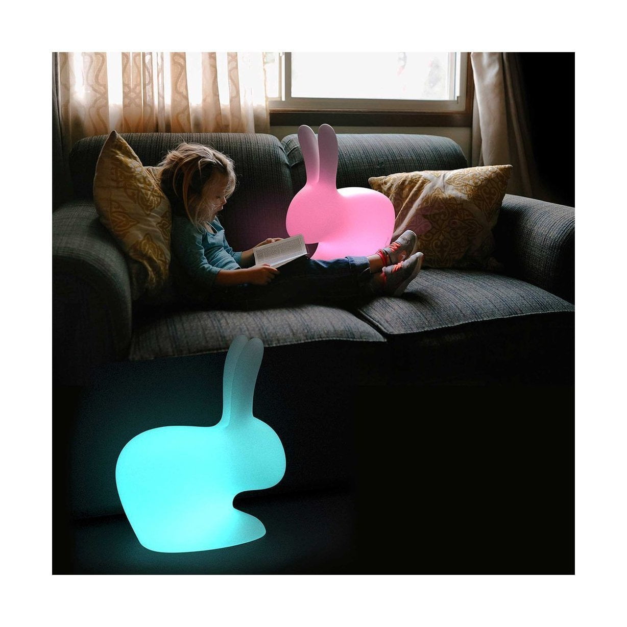 Qeeboo Rabbit LED Light herstartbaar, s