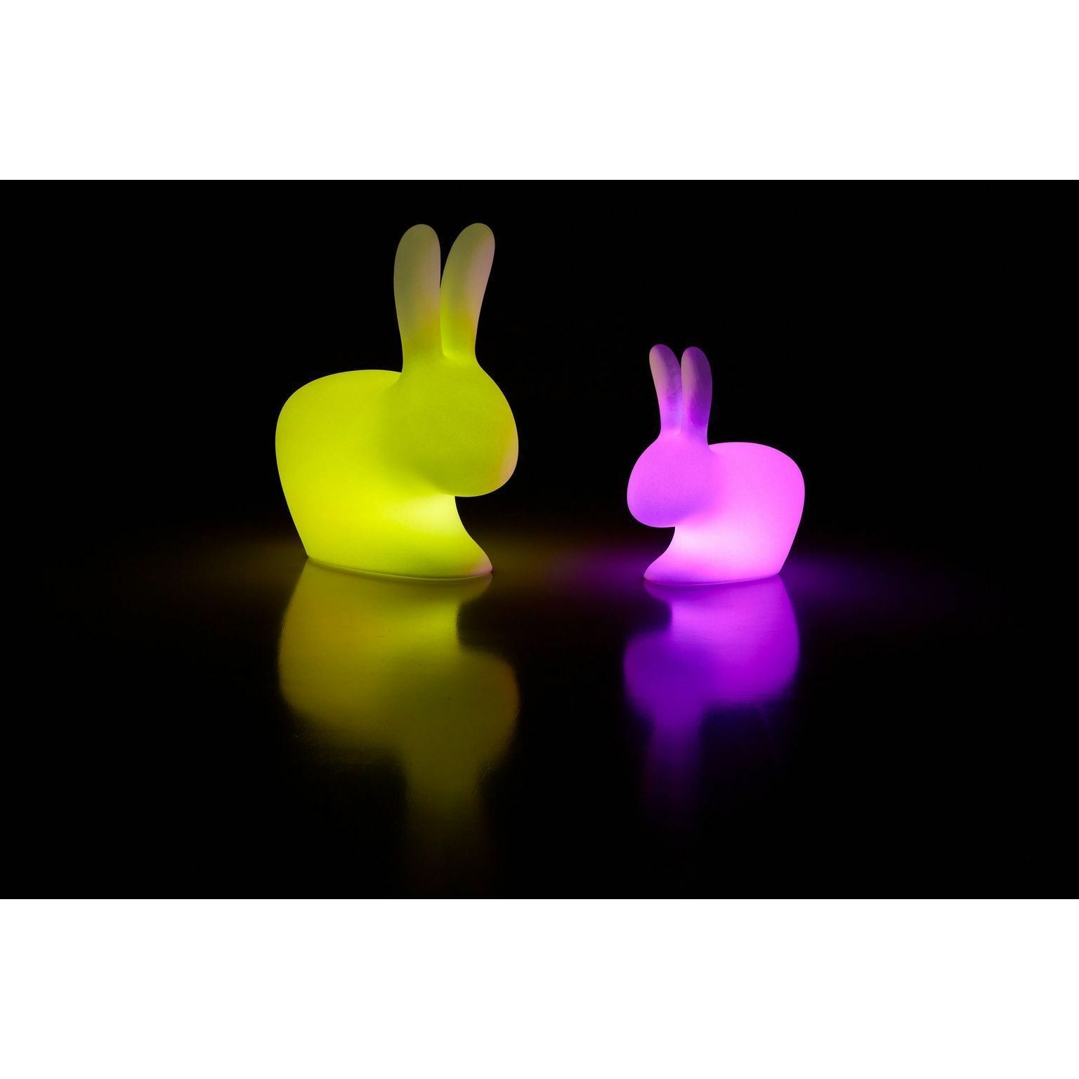 Qeeboo Rabbit LED LID BLID可重新启动，S