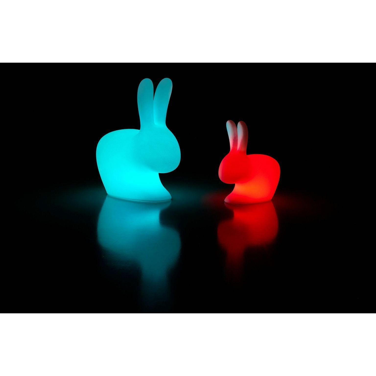 Qeeboo Rabbit LED LID BLID可重新启动